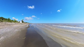 Preview 3 of Serpil Cabsiz - Oldguynicecock at Port Burwell nude beach