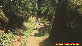 Preview 1 of Fist Time 15 Yuer - END OF THE WORLD AS EBONY TEENS HOUSE WIFE FUCK REVEREND FATHER AFTER ADORATION IN THE BUSH - VIDEO LEAKED ON INTERNET PORNO SITE