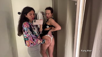 Preview 2 of Ato King - Two horny bitches in the public locker room