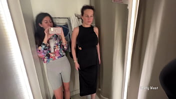 Preview 1 of Ato King - Two horny bitches in the public locker room