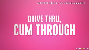 Preview 4 of Fuck New Girlfriend - Drive Thru,  Cum Through - Kenzie Love / Brazzers  / stream full from www.zzfull.com/coffee