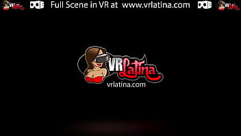 Preview 1 of Only 18 Xxx - VRLatina - Green Eye Blonde Latina Intense Fucking VR