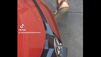 Preview 2 of Epouse Exhib - Spying feet