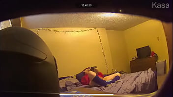 Preview 1 of Stap Mom Morning - Real hidden cam solo masturbating