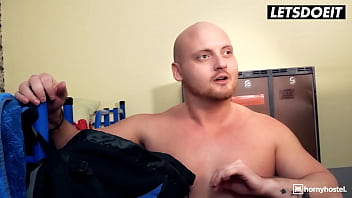 Preview 1 of Sxey Nepai - FREE FULL VIDEO - Big Tits (Regina Sparks) Hard Fucked By Bald Penis In Hostel - LETSDOEIT