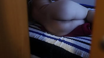 Preview 3 of Hot Bengali Bf English - I was HIDDEN behind the DOOR and i CAUGHT my STEPSISTER MASTURBATING