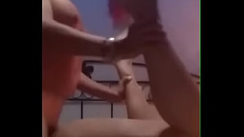 Preview 2 of Busty Big Tits Boob - boca arriba abierto de piernas