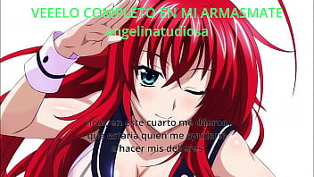 Preview 1 of Xxxii Hindi Chudaei - joi  tu compa&ntilde_era de estudio te hace la paja,  instrucciones para masturbarse anime hentai TRAILER RIAS GREMORY