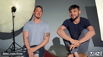 Preview 1 of Dad Sex Deotar - (Johnny Rapid,  Jackson Cooper) Have An Opening In Their Schedules They Decide To Meet For A Flip Fuck - Men