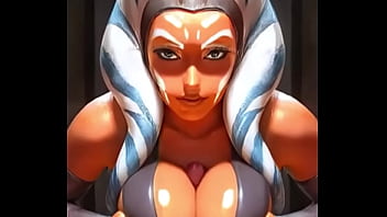 Preview 2 of Two Girl Aquarting - EEPol Ahsoka Parody Star Wars Part 2 AI-Generated AI