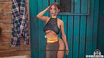 Preview 1 of My N See W - LUST ACADEMY #162 &bull_ Those are some sexy and wet panties she got there