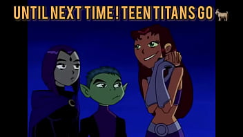 Preview 4 of Spit Gum Mouth - Teen Titans New Movie Trailer Starring Mia Dior and Richh Des