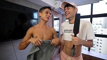 Preview 3 of American Sex Video Free - Making OF - Gustavo Ryder &amp_ Juninho Oficial - Bareback (Show de vizinho)