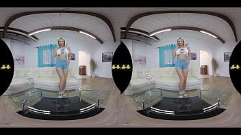 Preview 2 of Black Moms Fuck Son - VR Porn Piss Tasting For Busty Blonde