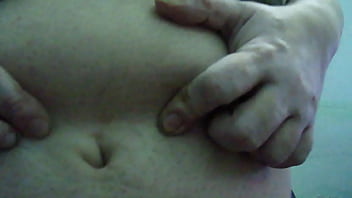 Preview 3 of Picture Msg Angel Ex Gf - playing with my belly