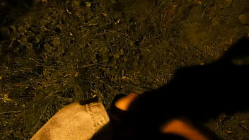 Preview 2 of Cum By Gay Boys - Masturbating at night in public park - Wertert009