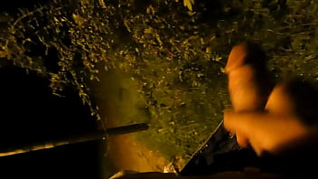 Preview 3 of Cum By Gay Boys - Masturbating at night in public park - Wertert009