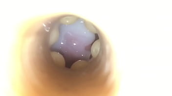 Preview 4 of Pashto Sex Text After Sex - Filling a Stoya Destroya Fleshlight with Cum / Slo Mo Cumshot