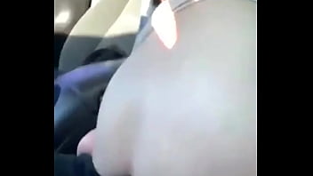 Preview 1 of Fuck Girl With Hourse - Monta verga negra en auto