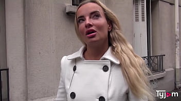 Preview 1 of Hairy German Tante - Stunning vegan blonde Victoria Pure wants to open a restaurant and gets fucked in the ass