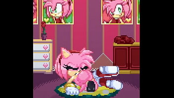Preview 2 of Big Mia Khalifah - Amy rose es follada por la banda s