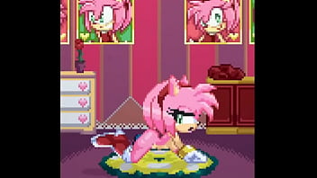 Preview 1 of Big Mia Khalifah - Amy rose es follada por la banda s