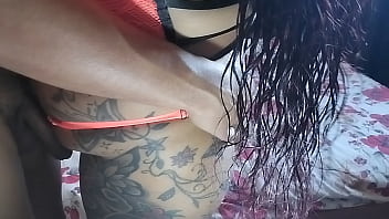 Preview 1 of Girl Crying Sucking Pain - Sucking big pussy and cumming in the married woman&#039_s mouth