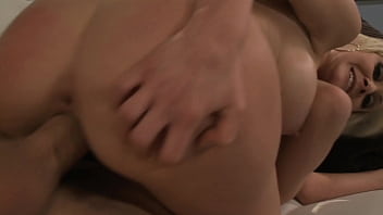 Preview 2 of Vary Nice Sex Vidos - Short haired stepmom shows off her fake tits and gets fucked by big dick - Torrey Pines