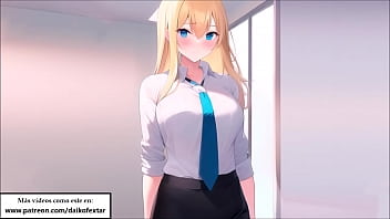 Preview 4 of Italiano Class - JOI - Ama y sumiso en la oficina. Obedece y te permitir&eacute_ correrte...