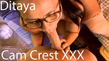 Preview 1 of Hindi Sex Dani Lion - My StepAunt Hurt her Knee,  so I let her Blow My Cock