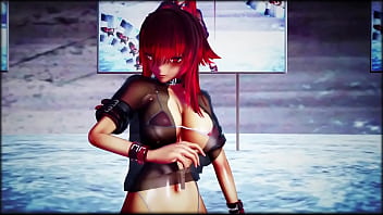 Preview 1 of Video Drome - MMD R18 red