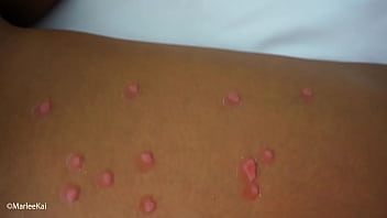 Preview 2 of Hindu Ladka Xxxxcom - Hot Wax Play,  Tied &amp_ Spanking for Asian Girlfriend with CIM Finish