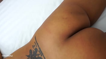 Preview 1 of Hindu Ladka Xxxxcom - Hot Wax Play,  Tied &amp_ Spanking for Asian Girlfriend with CIM Finish