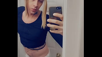 Preview 2 of Reallifecam 240 - Gorgeous Trans Cock Tease