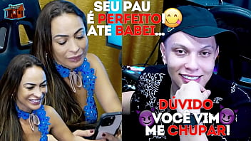 Preview 4 of Ana Rui - Ruan mostrou o Pau pra Belinha Baracho,  ela babou de tes&atilde_o,  oque voc&ecirc_ faria? - Podcast P&aacute_pum no Barraco!