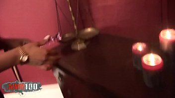 Preview 1 of Car Tixi - Ebony goddess in hot lingerie hardfucked