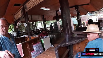 Preview 1 of Bodor - Elephant riding in Thailand with teen couple who had sex afterwards