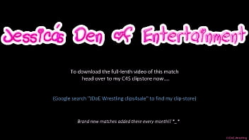 Preview 3 of Hayri Amateur Granny - Bra and Panties Match (Strip-Wrestling Match)!! ~ &#039_&#039_The Queen of Mean&#039_&#039_ April Paisley vs Tammy Pink | (September 2022)