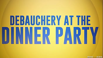 Preview 4 of Petite Latina Girlfriend Bbc - Debauchery at the Dinner Party - Jenna Starr,  Jayla Page / Brazzers  / stream full from www.zzfull.com/atthe