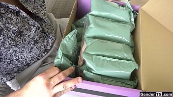 Preview 1 of Fanil Accounts - Trans fuckdoll Aubrey Kate comes to life