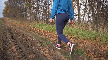 Preview 2 of 17 Virjin - Milf With Nice Ass Walking In Tight Pants View From Behind