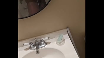 Preview 3 of Animal And Man Pron - P2,  stroke my cock in the bathroom