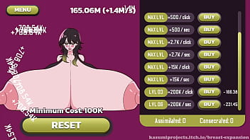 Preview 3 of Mom N Dughtcor - EXPAND HER BOOBS THROUGH CLICKING