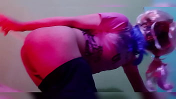 Preview 3 of Hindu Tichr Sex - Harley Quinn se masturba antes del partido de futbol soccer - Sexy Maddy