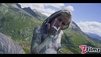 Preview 4 of Iran Hd Sex - tattoo girl anuskatzz hardcore anal outdoors blowjob rough sex until he Cum all over my Asshole POV