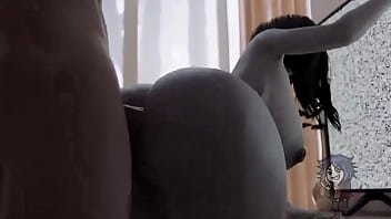 Preview 3 of Romantic Dakota Skye - Sadako Yamamura es follada