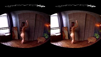 Preview 4 of Cumshot Suprise To My Momma - ForyQ exposing her perky tits and moist pussy in VR
