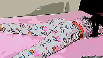 Preview 3 of Alia Janina Solo - Tio en ley Se Aprovecha De Su Sobrina en ley Cuando esta Sola Haciendole Masaje en su Cuerpo Parte 1 - Cartoon