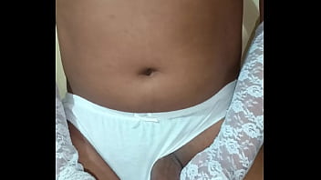 Preview 4 of Anal Sex Beuti - LADYBOY SHEMALE WEARING EROTIC WHITE PANTY AND BRA