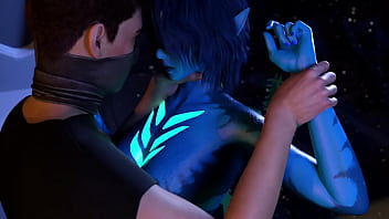 Preview 3 of Silipi Mom - Projekt Passion | Busty Cyberpunk Alien Gets Fucked Hard with Anal Creampie [Gaming] [Visual Novel]